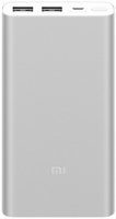 Внешний аккумулятор Xiaomi Mi Power Bank 2S 10000 mAh Silver (PLM09ZM)