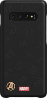 Чехол Samsung Friends Marvel для Galaxy S10+ "Логотип мстители" (GP-G975HIFGHWE)