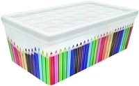 Контейнер для хранения Curver Textile Line 03003-C32-00, Color pencils (215136)