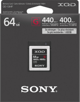 Карта памяти Sony XQD 64GB 440R/400W (QD-G64F/J)