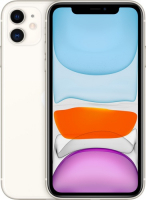 Смартфон Apple iPhone 11 64GB White (MWLU2RU/A)