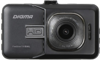 Автомобильный видеорегистратор Digma FreeDrive 118 Dual Black
