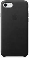 Чехол Apple для iPhone 8/7 Leather Case Black (MQH92ZM/A)