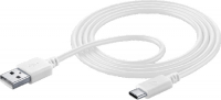 Кабель Cellular Line USB-A - USB-C, 1,2 м (USBDATACUSBA-CW)