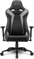 Игровое кресло SHARKOON Elbrus 3 Black/Grey