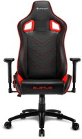 Игровое кресло SHARKOON Elbrus 2 Black/Red