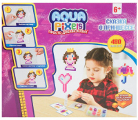 Мозаика 1toy Aqua Pixels: Сказка о принцессе, 480 деталей (Т13077)