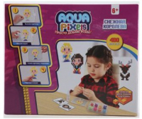 Мозаика 1toy Aqua Pixels: Снежная королева, 480 деталей (Т13075)