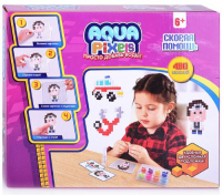 Мозаика 1toy Aqua Pixels: Скорая помощь, 480 деталей (Т13073)