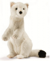 Мягкая игрушка Hansa Creation Горностай, зимний окрас, 30 см (4860 )