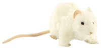 Мягкая игрушка Hansa Creation Крыса белая, 19 см (7529)