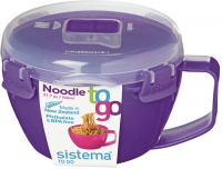 Кружка для лапши Sistema To-Go Noodle Bowl, 940 мл Violet (21109)