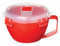 Кружка для лапши Sistema Microwave Noodle Bowl, 940 мл Red (1109)