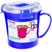 Кружка суповая Sistema To-Go Soup Mug 656 мл Blue (21107)