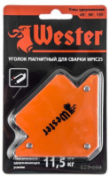 Уголок магнитный для сварки Wester WMC25, 3 угла, 11,5 кг (829-002)