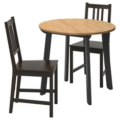 IKEA - ГАМЛАРЕД / СТЕФАН Стол и 2 стула ИКЕА