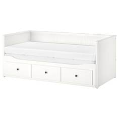 IKEA - ХЕМНЭС Кушетка с 2 матрасами/3ящиками ИКЕА