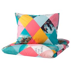 IKEA - ГРАСИОС Пододеяльник и 1 наволочка ИКЕА