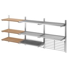 IKEA - КУНГСФОРС Шина/полки/сушилка/рейлинг/решетка ИКЕА