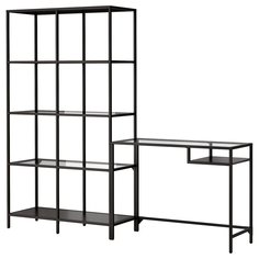 IKEA - ВИТШЁ Стеллаж+стол д/ноутбука ИКЕА