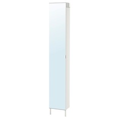 IKEA - ЛИЛЛОНГЕН Высокий шкаф с зеркальной дверцей ИКЕА