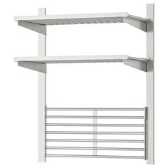 IKEA - КУНГСФОРС Накладная шина/полка/решетка ИКЕА