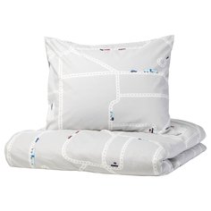 IKEA - УППТОГ Пододеяльник и 1 наволочка ИКЕА