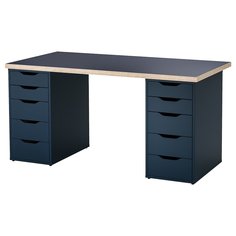 IKEA - ЛИННМОН / АЛЕКС Стол ИКЕА