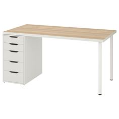 IKEA - ЛИННМОН / АЛЕКС Стол ИКЕА