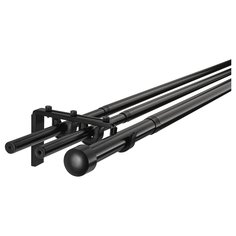 IKEA - ХУГАД / РЭККА Тройной гардинный карниз,комбинация ИКЕА
