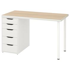 IKEA - ЛИННМОН / АЛЕКС Стол ИКЕА