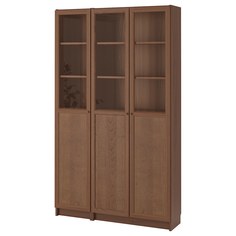 IKEA - БИЛЛИ / ОКСБЕРГ Стеллаж/панельные/стеклянные двери ИКЕА