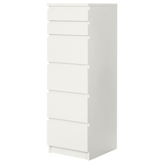 IKEA - МАЛЬМ Комод с 6 ящиками ИКЕА