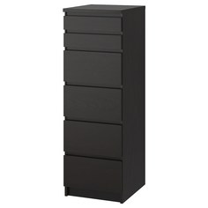 IKEA - МАЛЬМ Комод с 6 ящиками ИКЕА