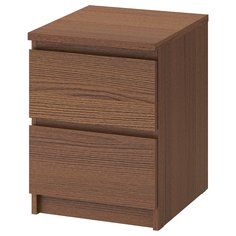 IKEA - МАЛЬМ Комод с 2 ящиками ИКЕА