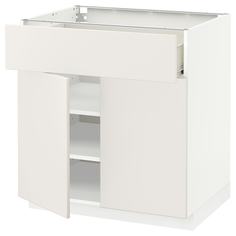 IKEA - МЕТОД / ФОРВАРА Напольный шкаф+ящик/2дверцы ИКЕА