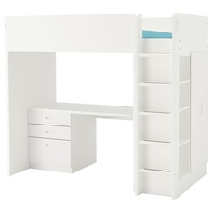 IKEA - СТУВА / ФРИТИДС Кровать-чердак/3 ящика/2 дверцы ИКЕА