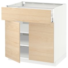 IKEA - МЕТОД / МАКСИМЕРА Напольный шкаф+ящик/2дверцы ИКЕА