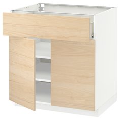IKEA - МЕТОД / ФОРВАРА Напольный шкаф+ящик/2дверцы ИКЕА