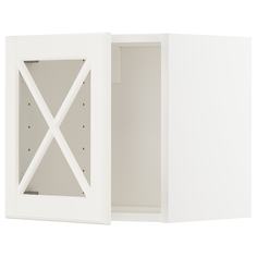 IKEA - МЕТОД Навесной шкаф со стеклянной дверью ИКЕА