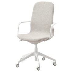IKEA - ЛОНГФЬЕЛЛЬ Рабочий стул с подлокотниками ИКЕА