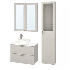 IKEA - ГОДМОРГОН/ТОЛКЕН / КАТТЕВИК Комплект мебели для ванной,6 предм. ИКЕА