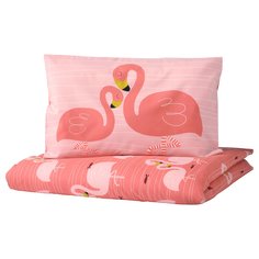 IKEA - РЁРАНДЕ Пододеяльник, наволочка д/кроватки ИКЕА