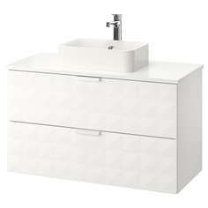 IKEA - ГОДМОРГОН/ТОЛКЕН / ХОРВИК Шкаф со столешницей 45x32 раковина ИКЕА