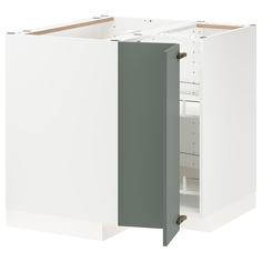 IKEA - МЕТОД Угловой напольн шкаф с вращающ секц ИКЕА