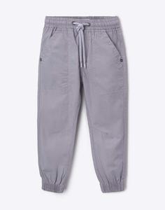 Серые брюки-джоггеры для мальчика Gloria Jeans