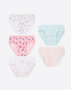 Комплект трусов для девочки 5 шт. Gloria Jeans