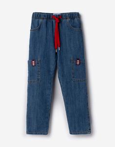 Зауженные джинсы-карго для мальчика Gloria Jeans
