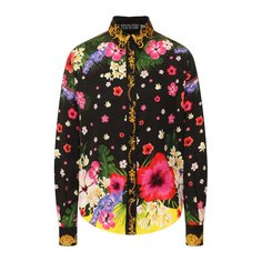 Рубашка из вискозы Versace Jeans Couture