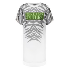 Хлопковое платье Versace Jeans Couture